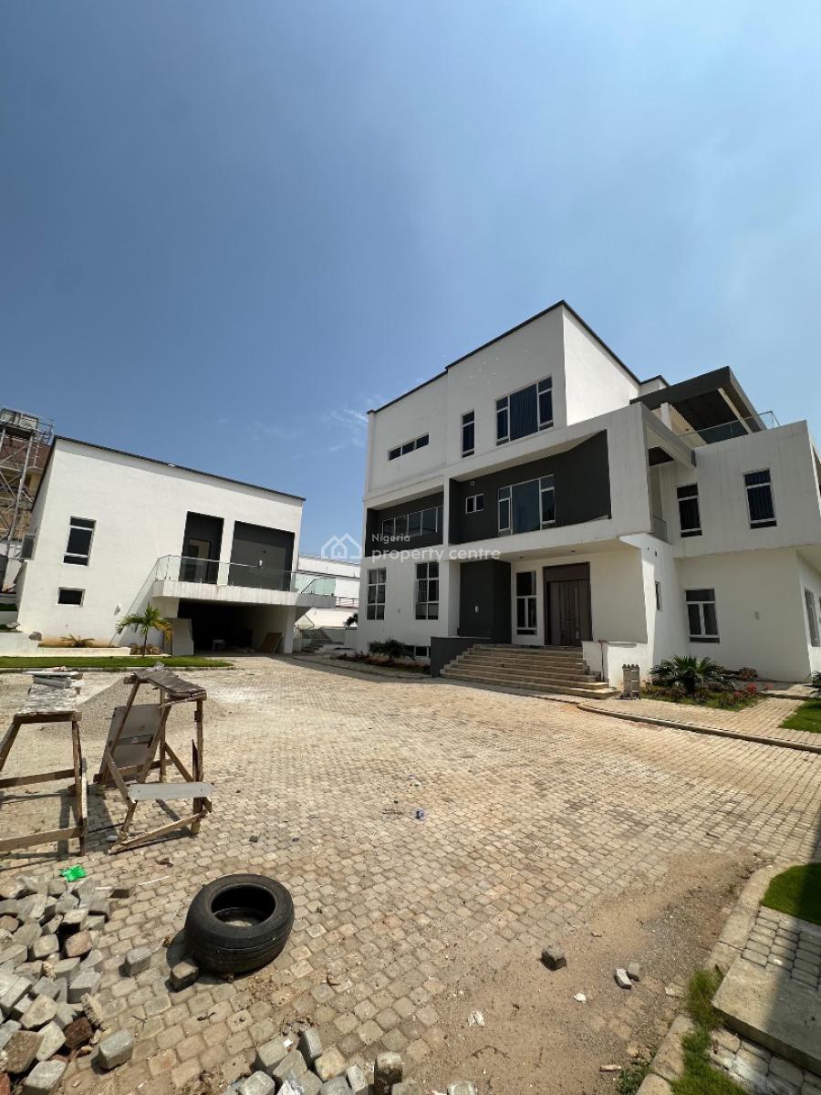 Luxury 7 Bedroom Fully Detached Mansion with Basement, Asokoro District, Abuja, Detached Duplex for Rent