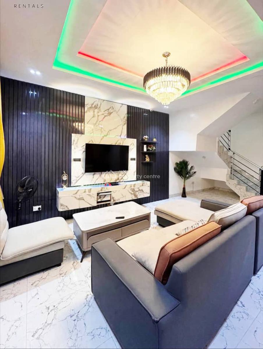 Spacious 4-bedroom Semi Duplex with Bq, Orchid Road, Lekki, Lagos, Semi-detached Duplex for Rent
