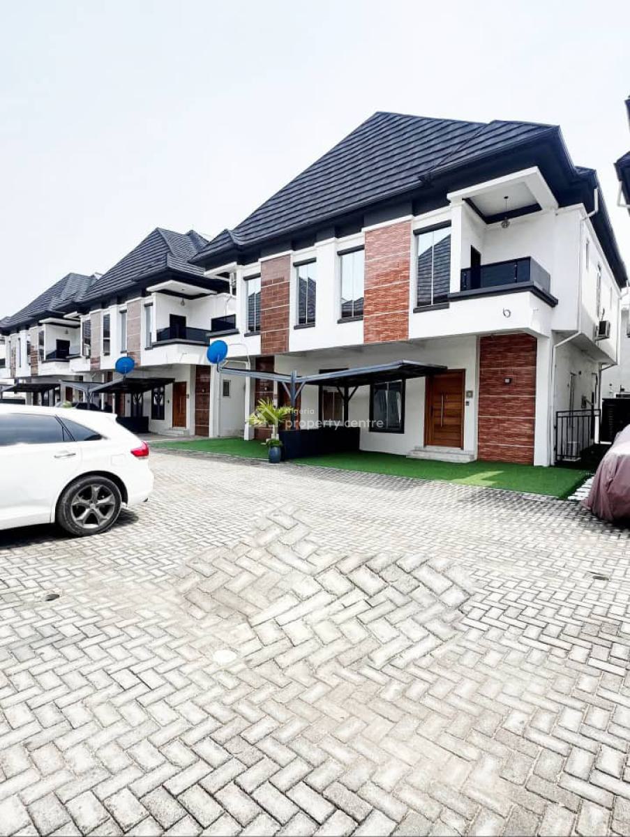 Spacious 4-bedroom Semi Duplex with Bq, Orchid Road, Lekki, Lagos, Semi-detached Duplex for Rent