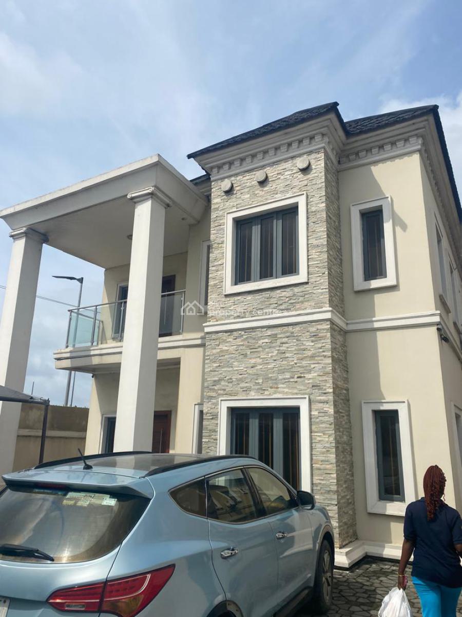 Relatively New 5 Bedroom Fully Detached Duplex with 2 Rooms Bq in a Co, Pinnacle Filling Station Marwa Lekki Right, Lekki, Lagos, Detached Duplex for Rent