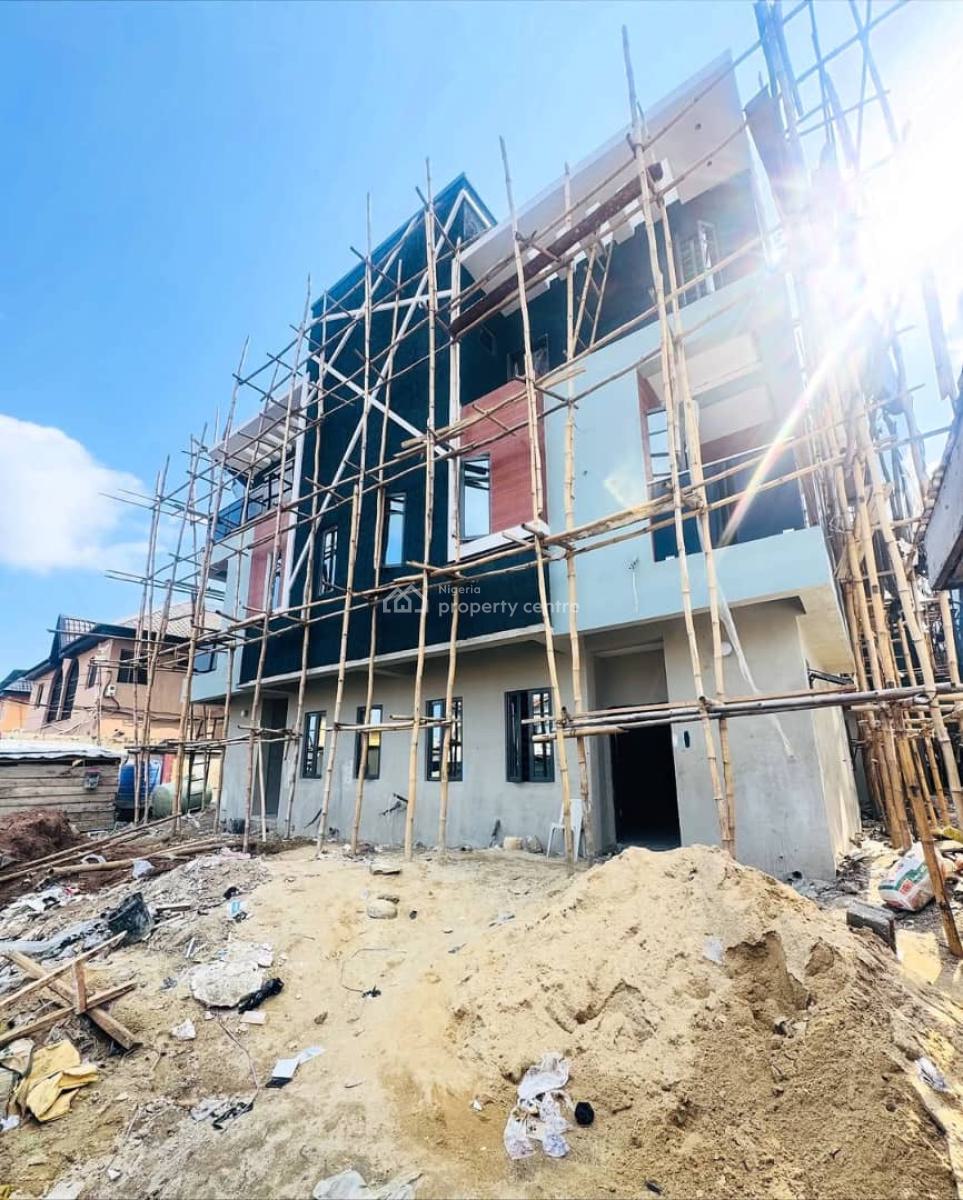 Beautiful 4 Bedroom Semi Detached Duplex with Bq, Gbagada, Lagos, Semi-detached Duplex for Sale