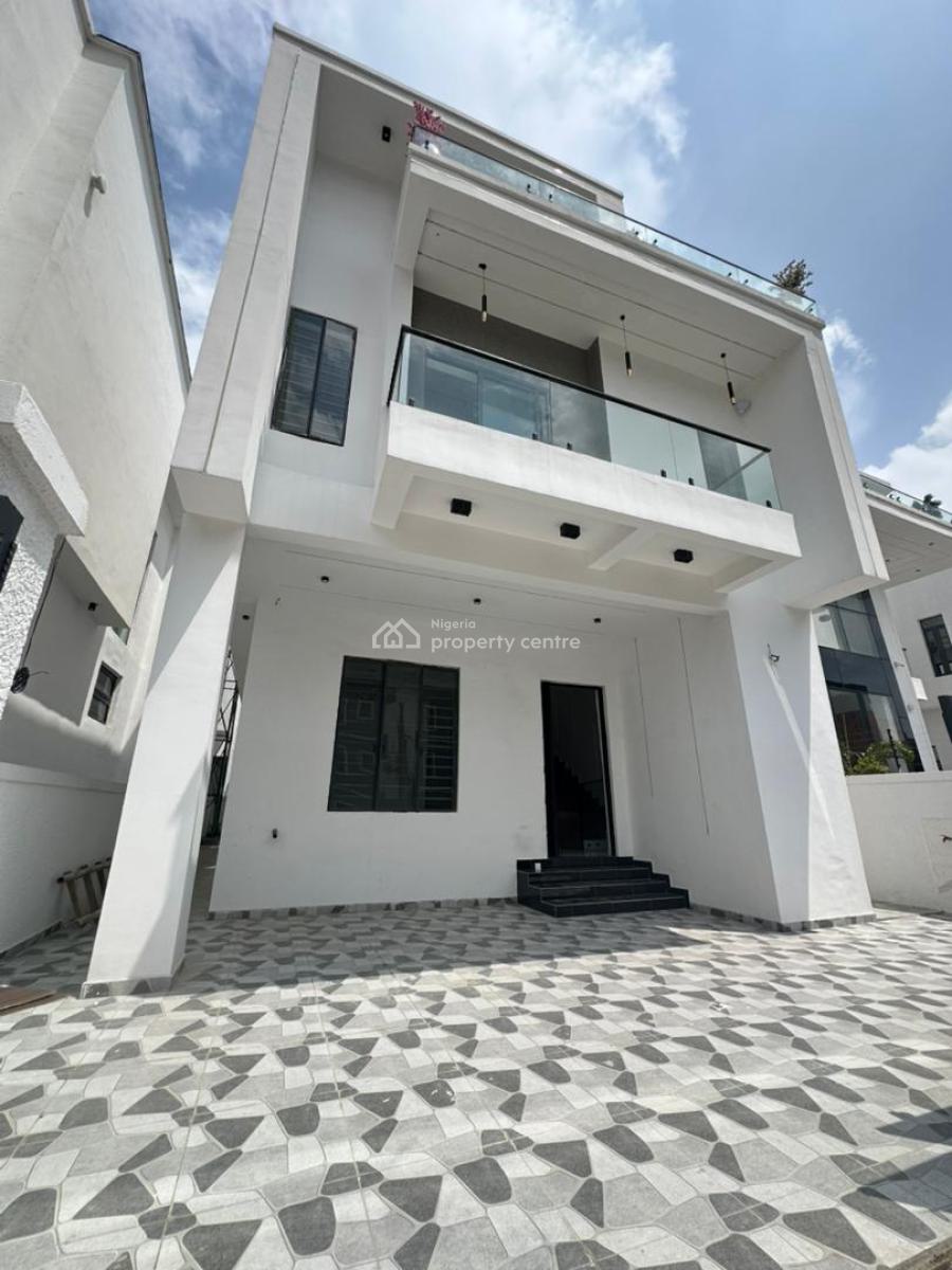 Nicely Built 4 Bedroom Detached Duplex with Bq, Lekki, Ajah, Lagos, Detached Duplex for Sale