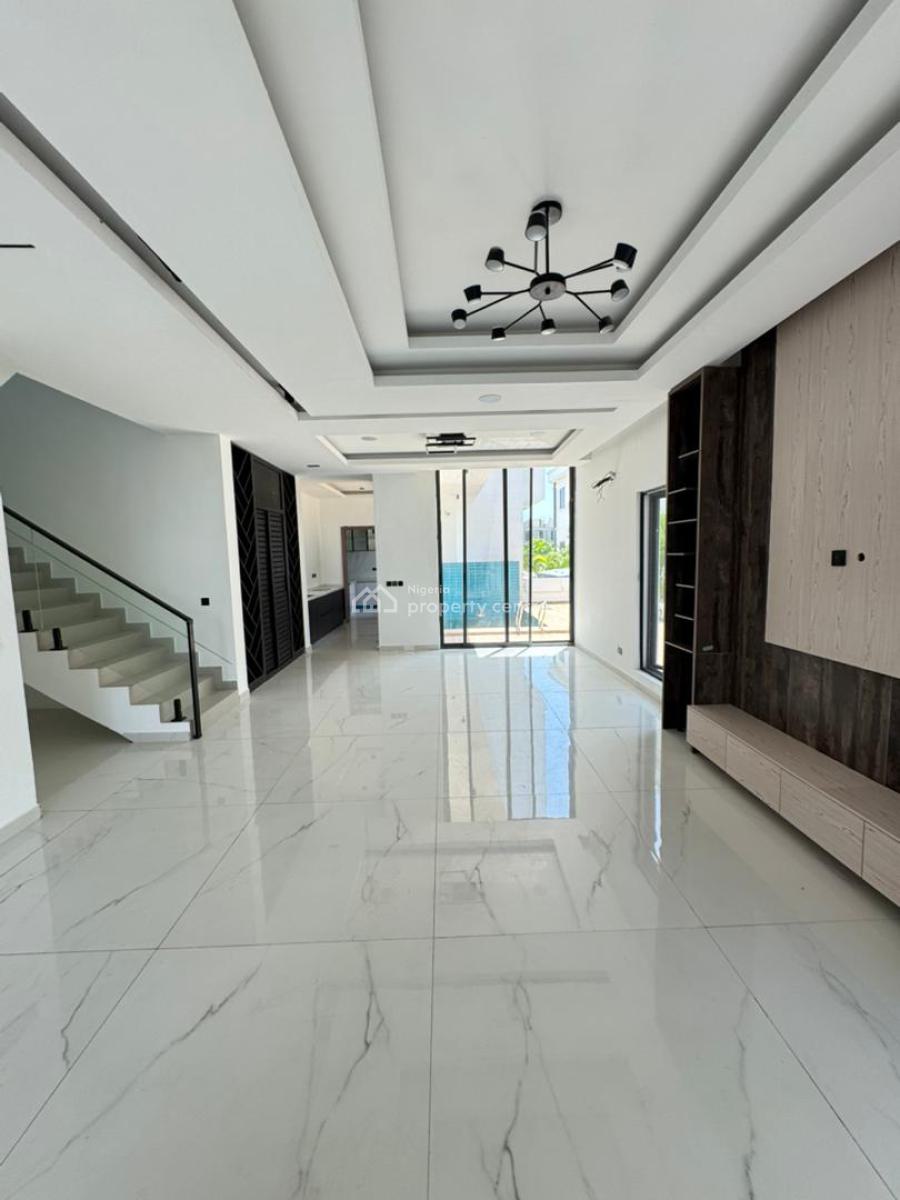 5 Bedroom Semi Detached Duplex with Bq and Pool, Ikate, Lekki, Lagos, Semi-detached Duplex for Sale