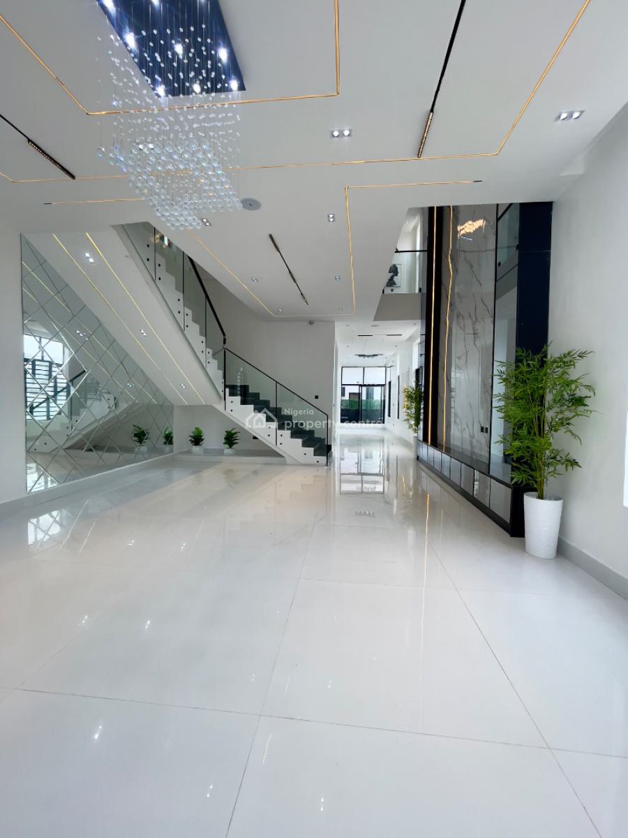 Remarkably Built Luxury 5 Bedroom Smart Home with Swimming Pool and Bq, 2nd Toll Gate, Lekki, Lagos, Detached Duplex for Sale