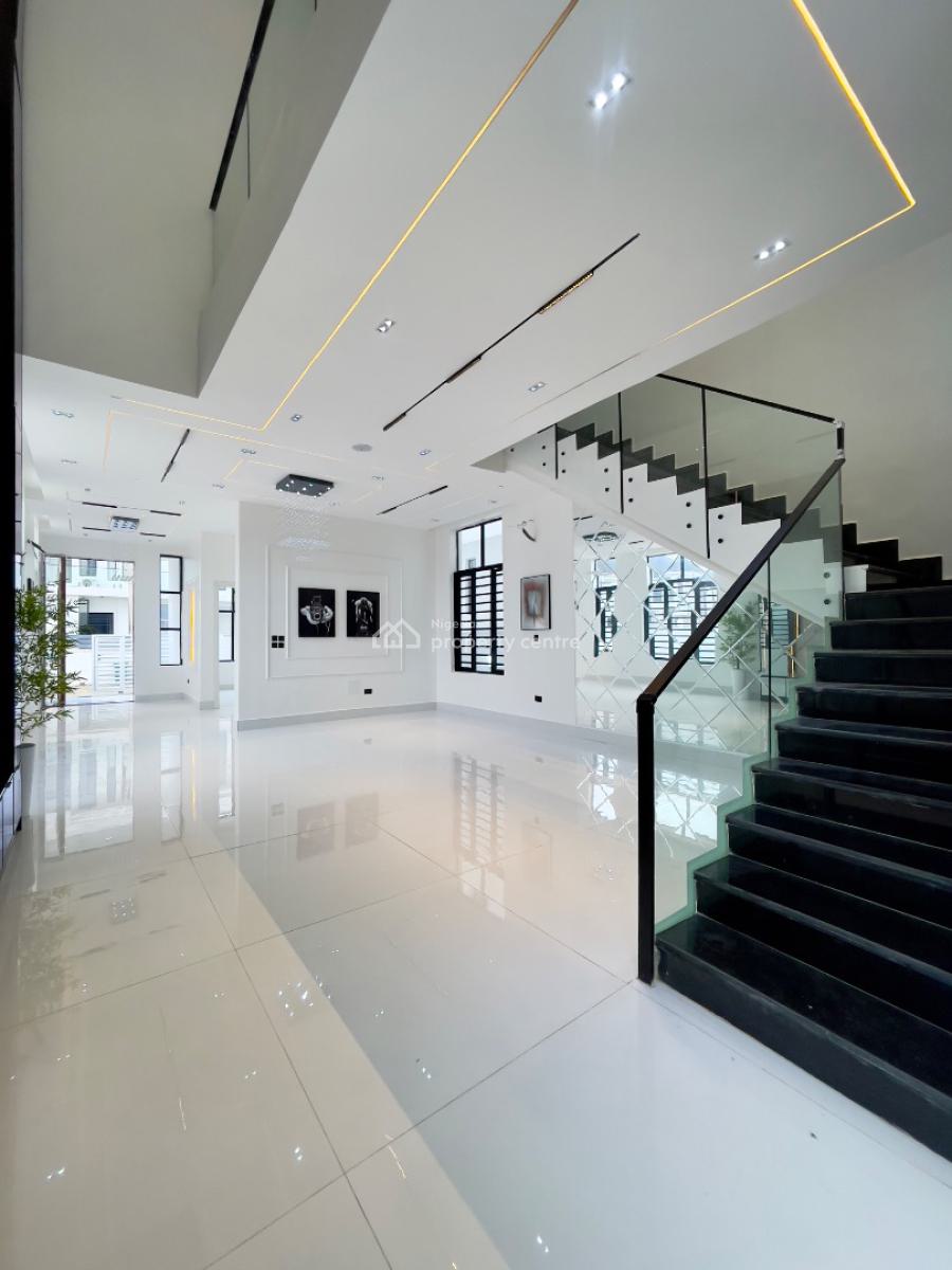 Remarkably Built Luxury 5 Bedroom Smart Home with Swimming Pool and Bq, 2nd Toll Gate, Lekki, Lagos, Detached Duplex for Sale