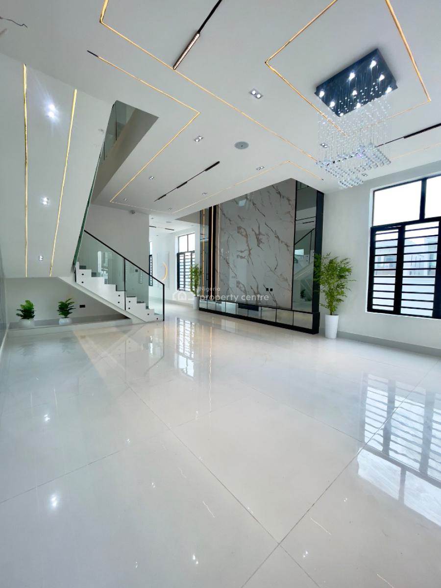 Remarkably Built Luxury 5 Bedroom Smart Home with Swimming Pool and Bq, 2nd Toll Gate, Lekki, Lagos, Detached Duplex for Sale