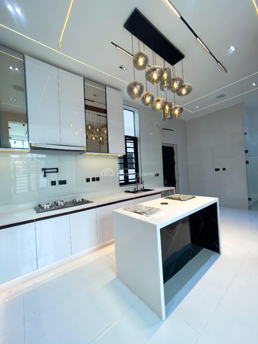 Remarkably Built Luxury 5 Bedroom Smart Home with Swimming Pool and Bq, 2nd Toll Gate, Lekki, Lagos, Detached Duplex for Sale