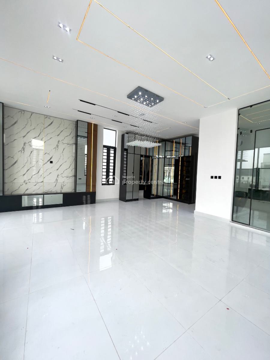 Remarkably Built Luxury 5 Bedroom Smart Home with Swimming Pool and Bq, 2nd Toll Gate, Lekki, Lagos, Detached Duplex for Sale