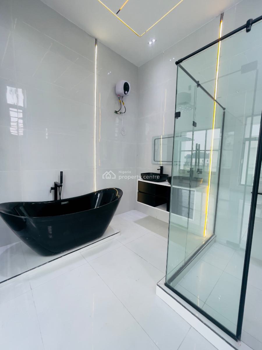 Remarkably Built Luxury 5 Bedroom Smart Home with Swimming Pool and Bq, 2nd Toll Gate, Lekki, Lagos, Detached Duplex for Sale