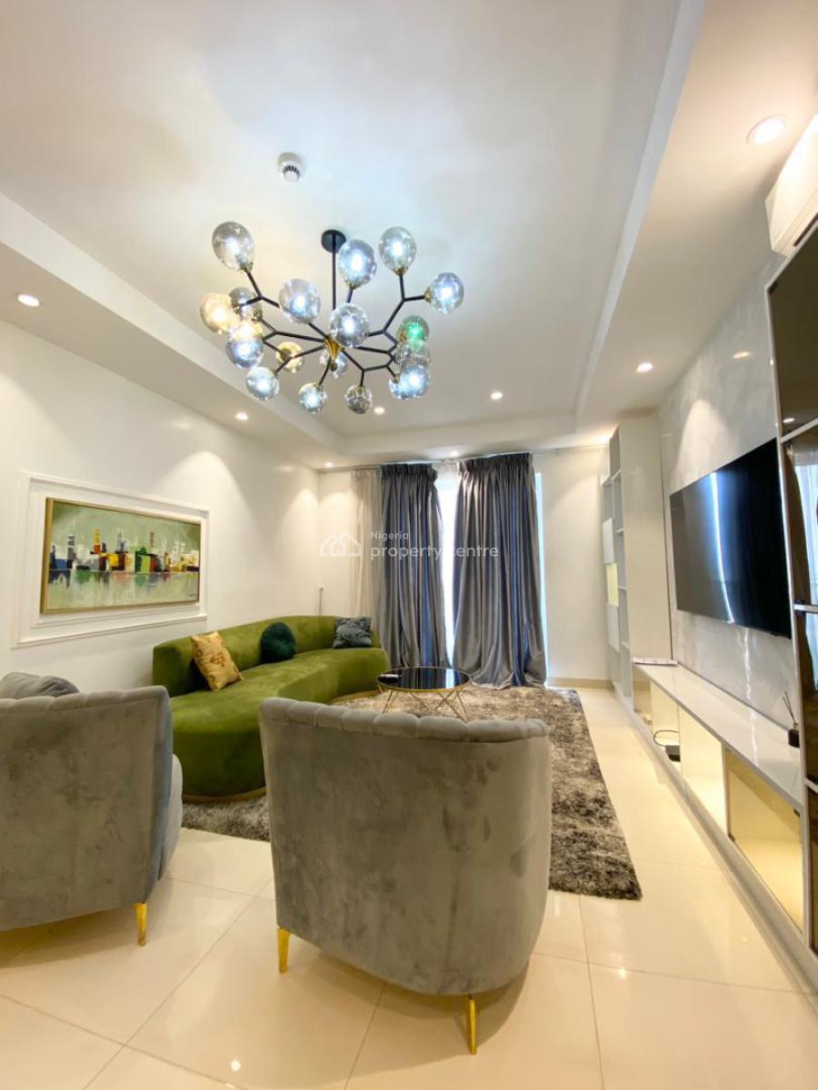 Luxurious 2 Bedroom Waterfront Apartment with Pool & Gym House, Oniru, Victoria Island (vi), Lagos, Flat / Apartment Short Let