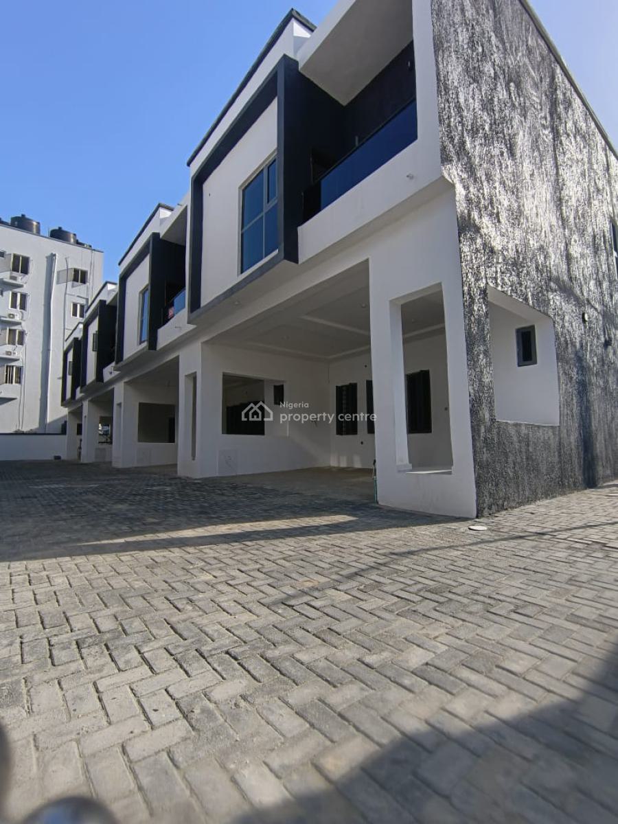 Spacious and Elegantly Finished 4-bedroom Terrace Duplex, 7 Minutes From Victoria Island to The Location. Off The Lagos-coastal, Igbo Efon, Lekki, Lagos, Terraced Duplex for Rent