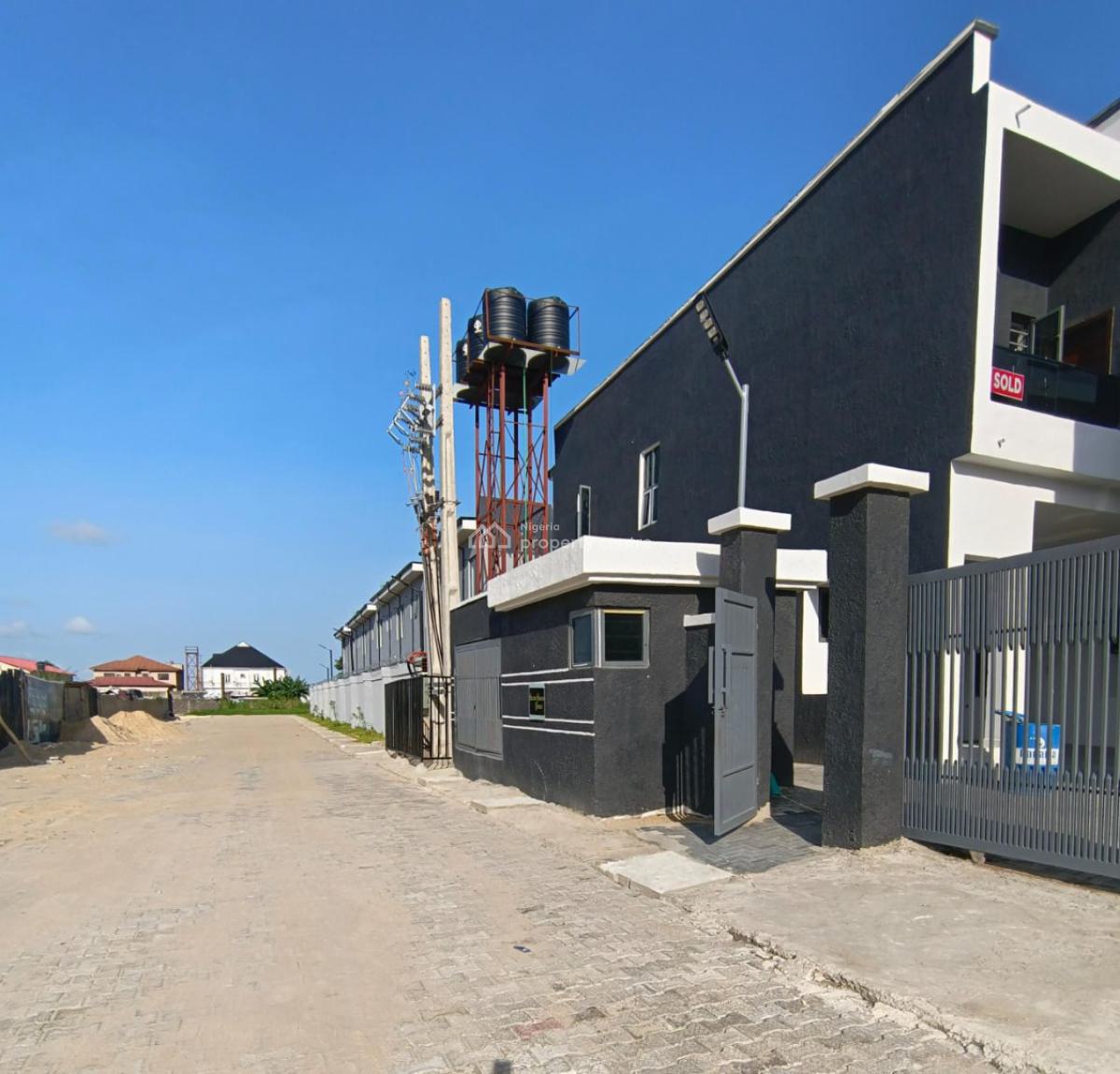 Spacious and Elegantly Finished 4-bedroom Terrace Duplex, 7 Minutes From Victoria Island to The Location. Off The Lagos-coastal, Igbo Efon, Lekki, Lagos, Terraced Duplex for Rent