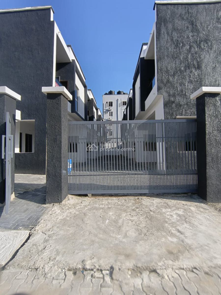 Spacious and Elegantly Finished 4-bedroom Terrace Duplex, 7 Minutes From Victoria Island to The Location. Off The Lagos-coastal, Igbo Efon, Lekki, Lagos, Terraced Duplex for Rent