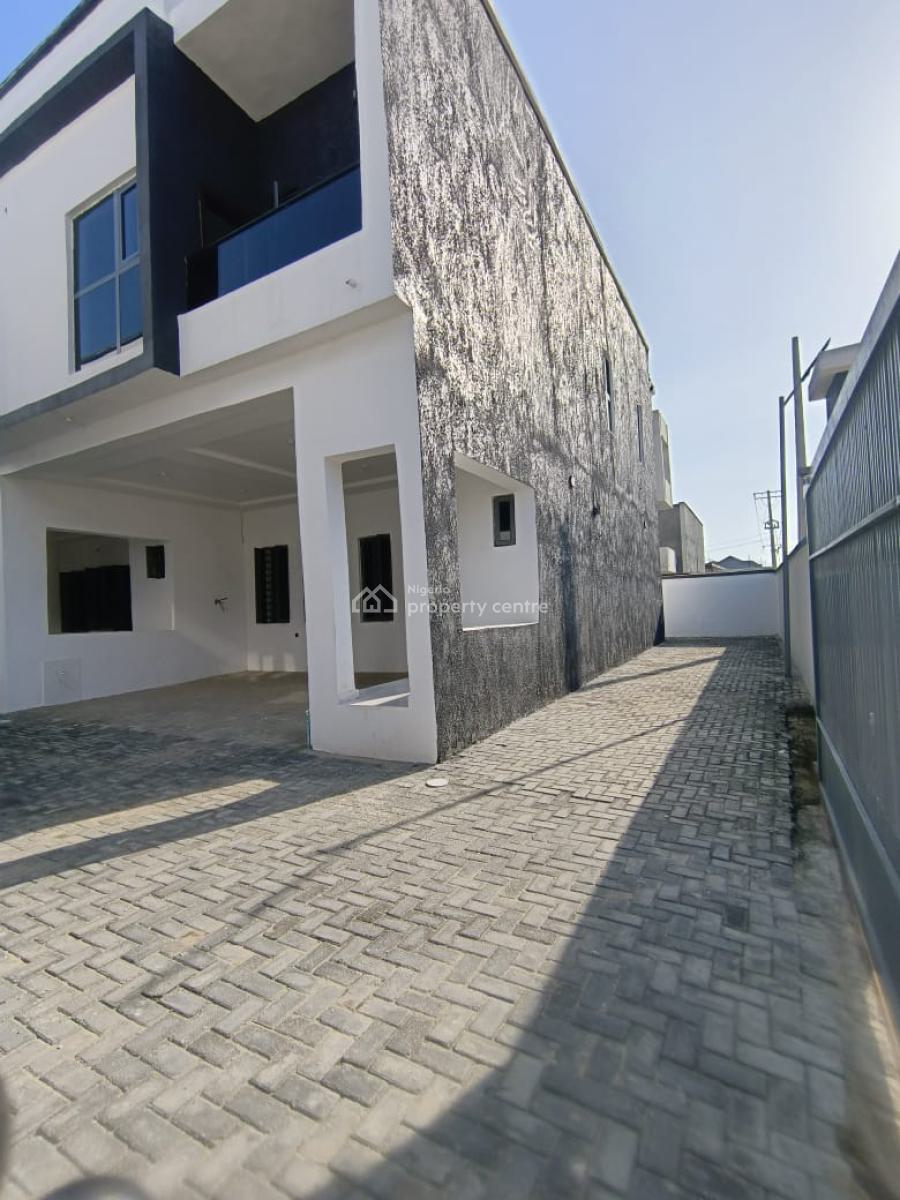 Spacious and Elegantly Finished 4-bedroom Terrace Duplex, 7 Minutes From Victoria Island to The Location. Off The Lagos-coastal, Igbo Efon, Lekki, Lagos, Terraced Duplex for Rent