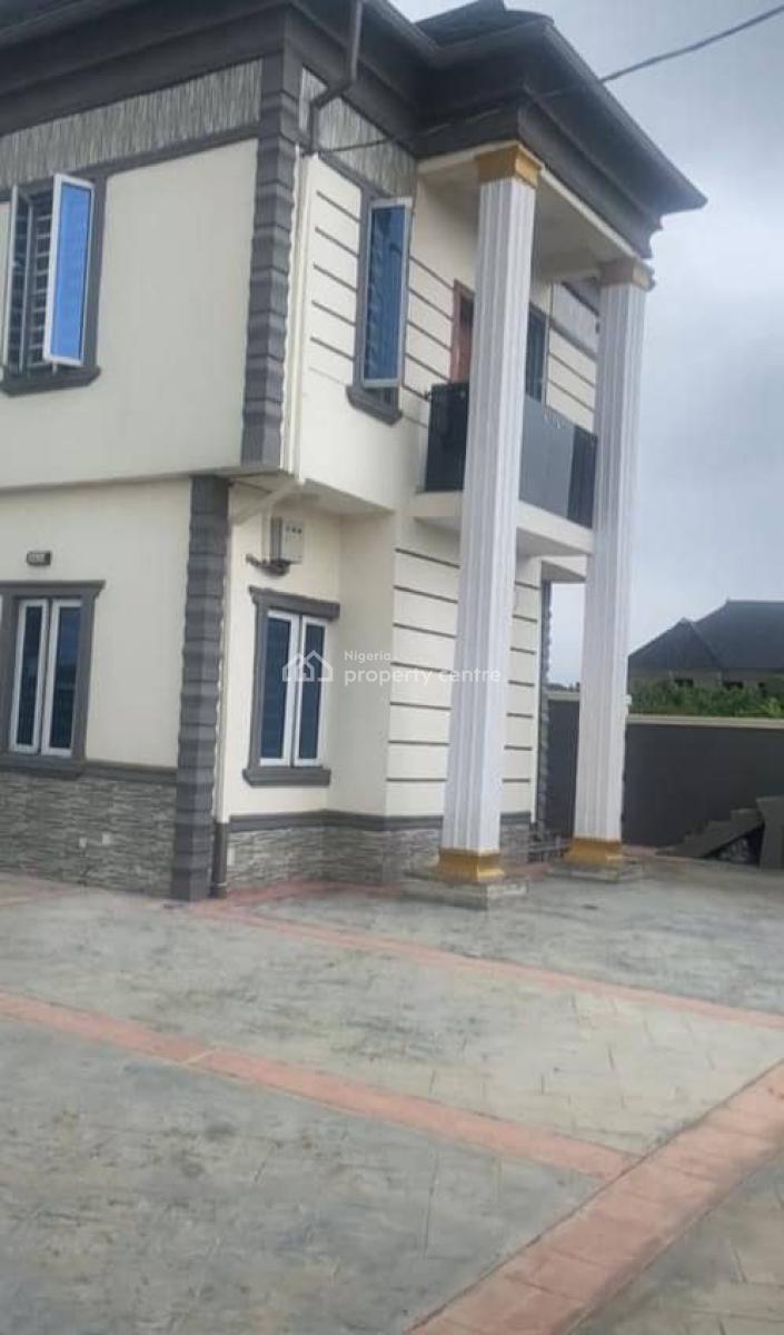 3 Bedroom Duplex with 3 Units of 2 Bedroom Flat, Excellent Estate Adesan _ Abaren Road, Mowe Town, Ogun, Terraced Duplex for Sale