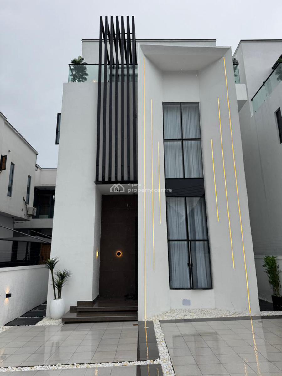 5 Bedroom All Ensuite Duplex, Bq, Swimming Pool, Gym, Bullet Proof Door., Orchid Road, Lekki, Lagos, Detached Duplex for Sale