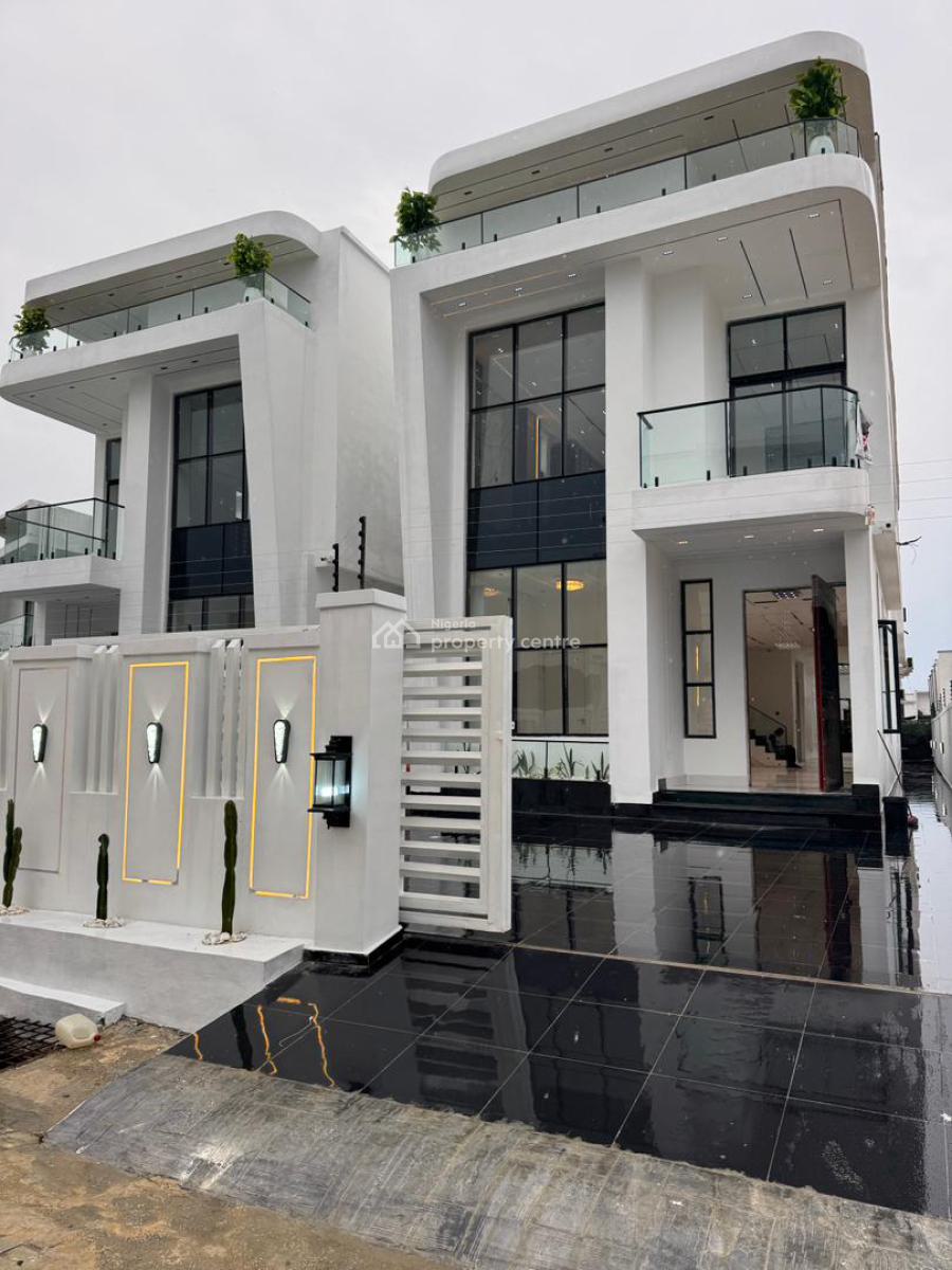 5 Bedroom All Ensuite Duplex, Bq, Swimming Pool, 24 Hours Security, Orchid Road, Lekki, Lagos, Detached Duplex for Sale