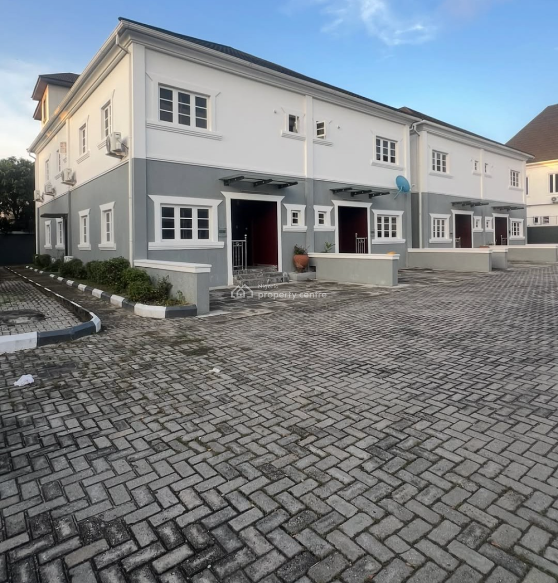 Fully Service 4 Bedroom Terrace Duplex with Bq, Chevron 2nd Toll Gate, Lekki, Lagos, Terraced Duplex for Rent