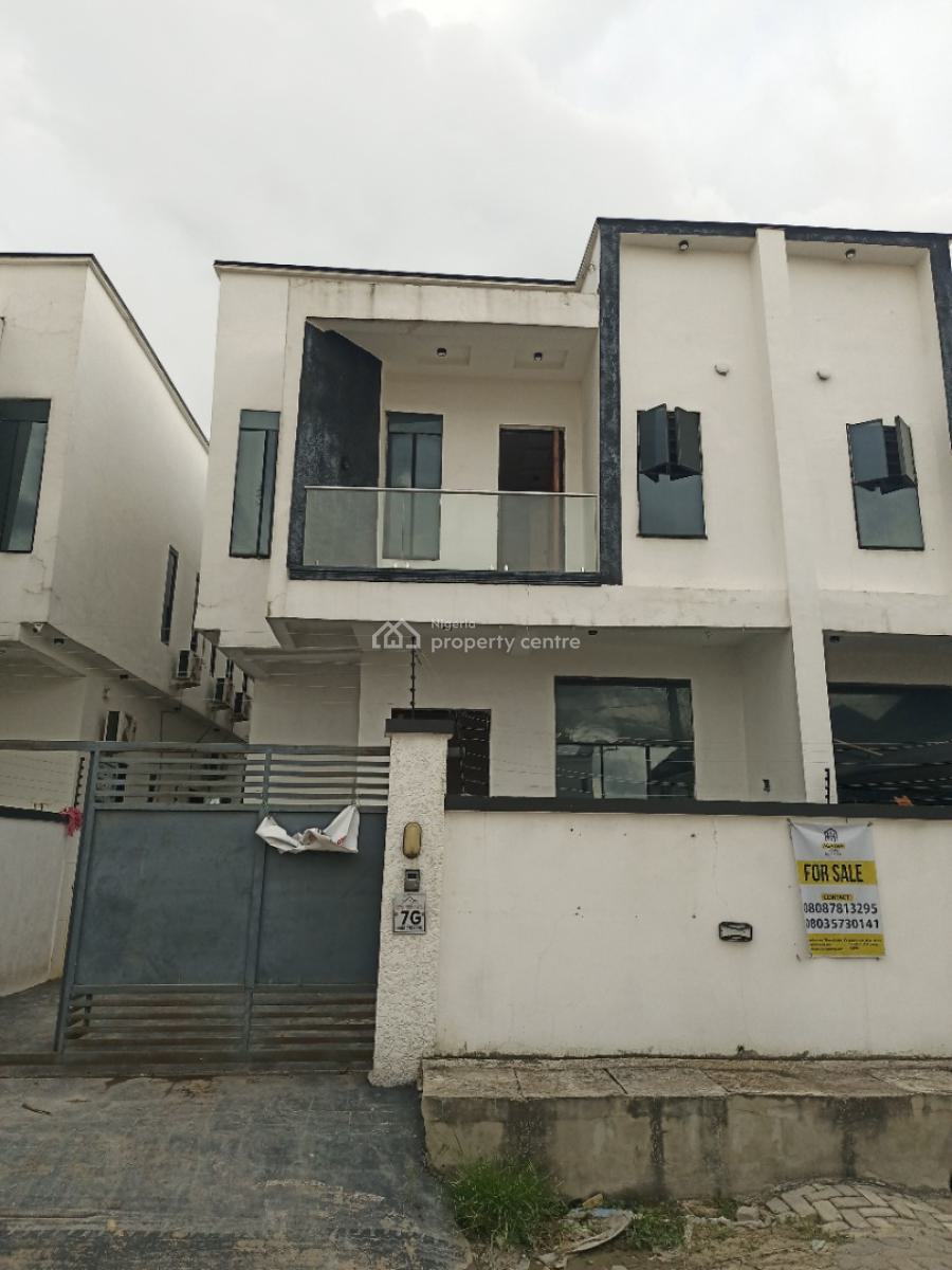 4 Bedroom Semi Detached Duplex with Bq, Sangotedo, Ajah, Lagos, Semi-detached Duplex for Sale