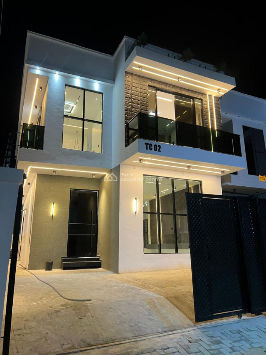 Luxury 4 Bedroom Fully Detached Duplex with Bq, Lekki, Ajah, Lagos, Detached Duplex for Sale