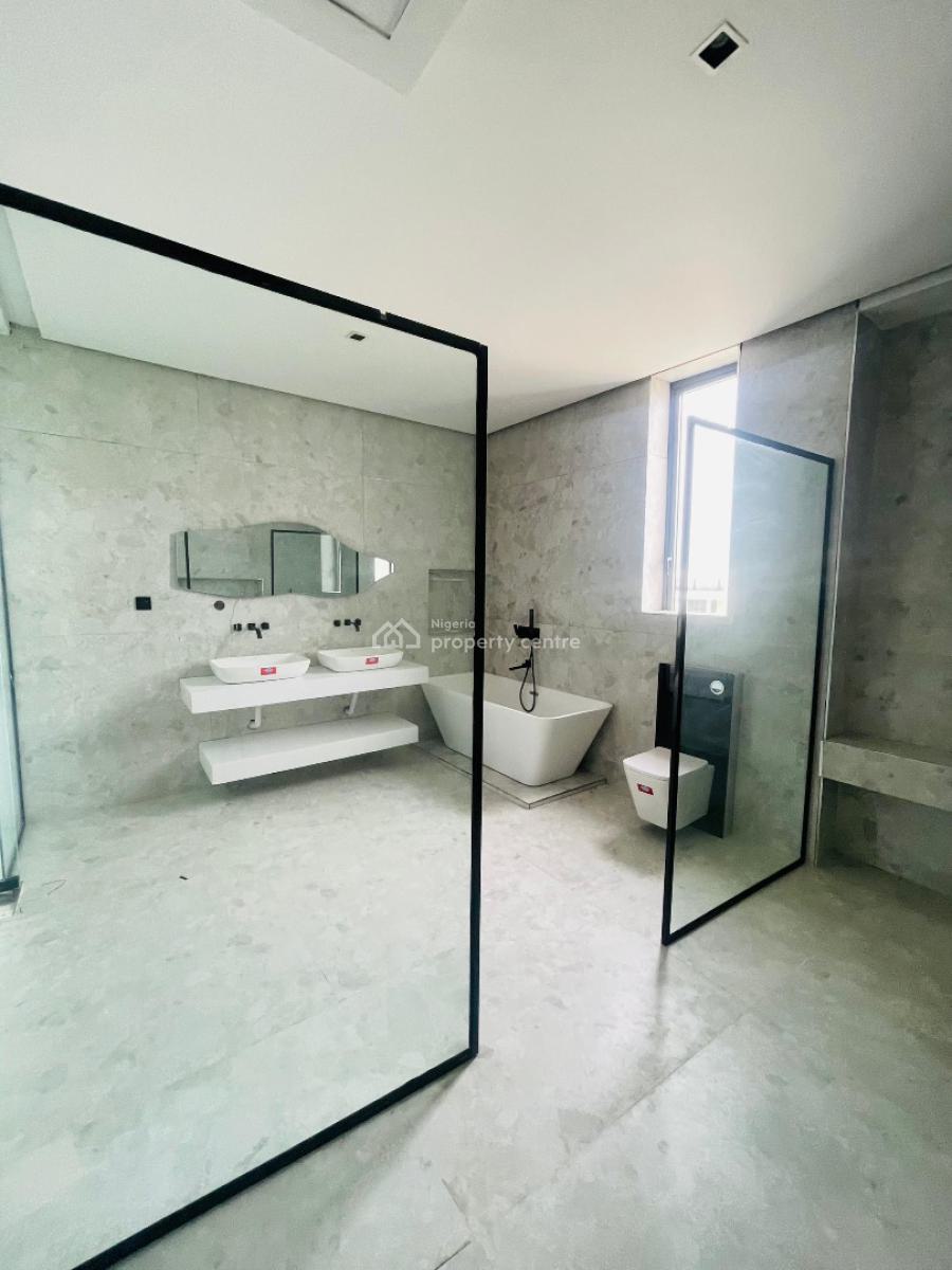 Luxuriously Built 5 Bedroom Semi Detached, Pool, Cinema, Bq, Cowrie Creek Estate, Lekki, Lagos, Detached Duplex for Sale