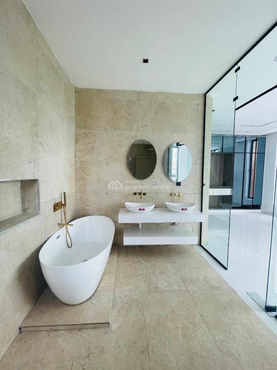 Luxuriously Built 5 Bedroom Semi Detached, Pool, Cinema, Bq, Cowrie Creek Estate, Lekki, Lagos, Detached Duplex for Sale