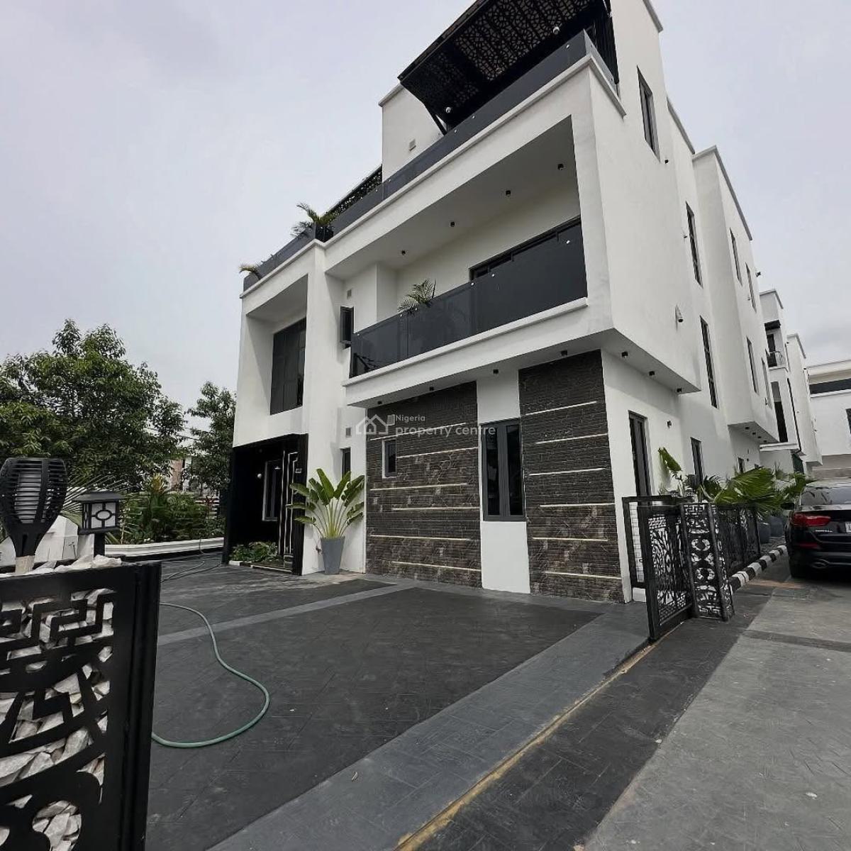 5 Bedroom Fully Deatached, Serene, Kado, Abuja, Detached Duplex for Sale