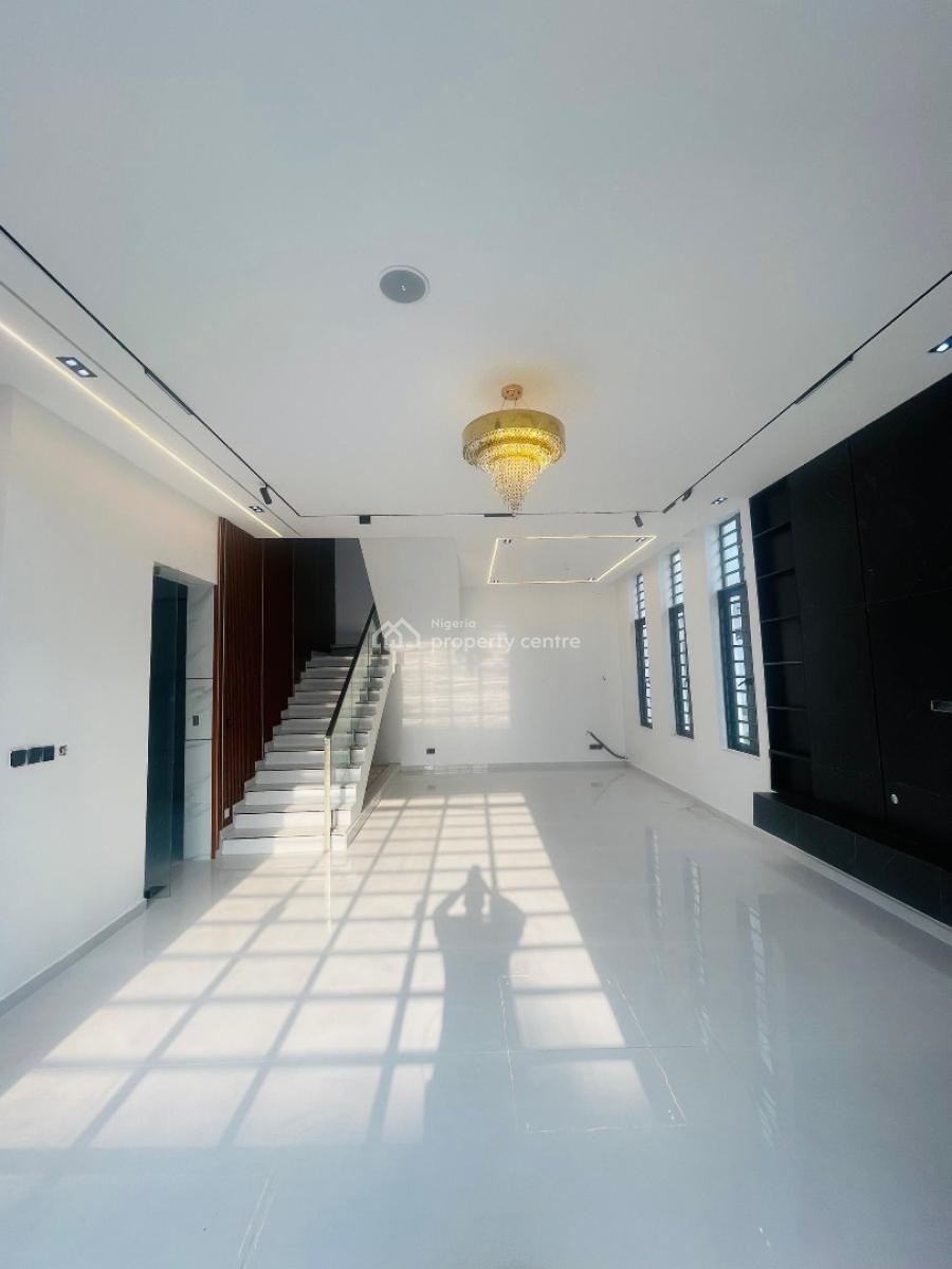Alluring 5 Bedroom Detached House Plus Bq in a Secured Estate, Chevron, Lekki, Lagos, Detached Duplex for Sale