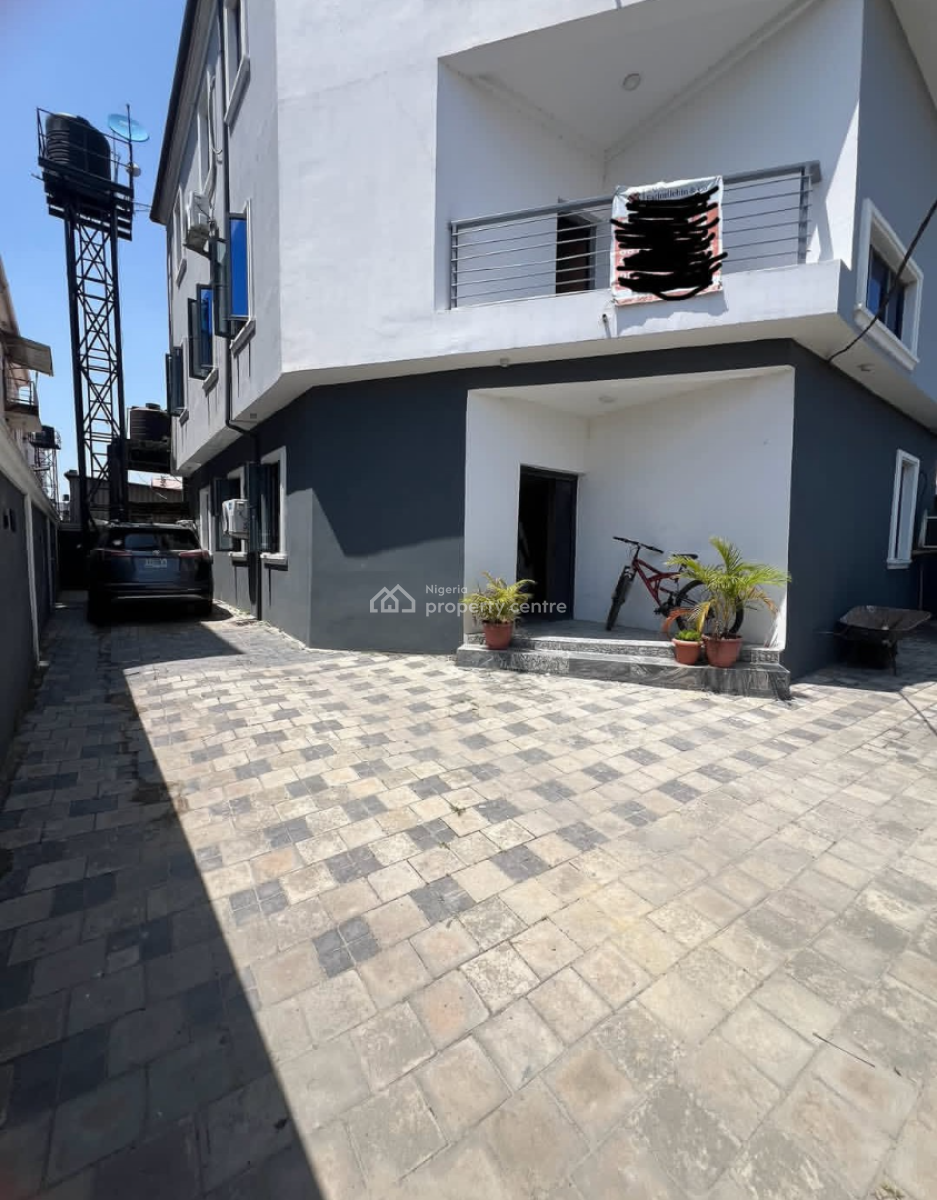 Fully Service 3 Bedroom Flat with Bq, Ologolo, Lekki, Lagos, House for Rent