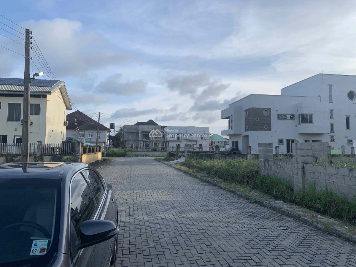 658sqm Land (sandfilled and Fenced) with Building Approval, Pearl Gardens Estate Off Monastery Road, Sangoteddo, Lekki, Lagos, Residential Land for Sale