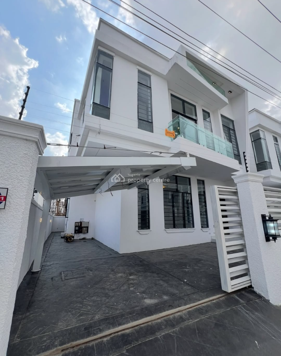 Spacious 5 Bedroom Fully Detached Duplex with Bq, Ajah, Lagos, Detached Duplex for Rent