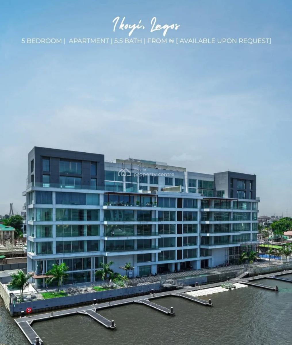 Luxurious Five Bedroom Apartment with a Waterfront, Old Ikoyi, Ikoyi, Lagos, Block of Flats for Sale