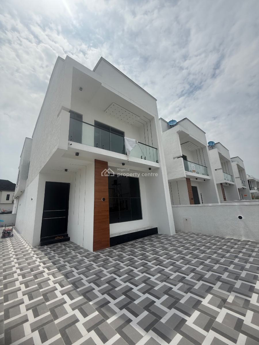 Brand New 4 Bedroom Fulky Detached Duplex with Bq for Distress, Lekki Palm City/captain Court Estate, Ajah, Lagos, Detached Duplex for Sale