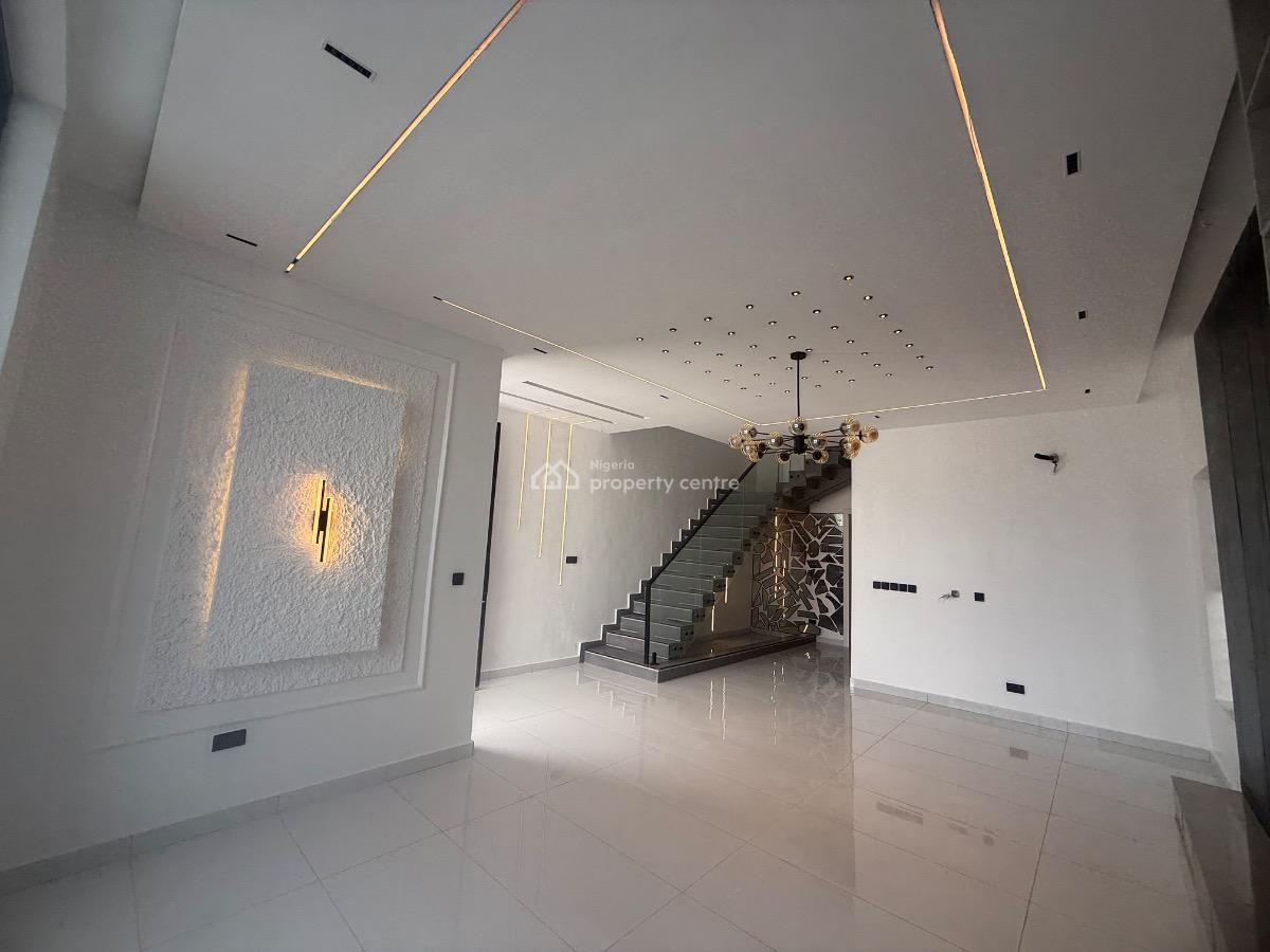 Brand New 4 Bedroom Fulky Detached Duplex with Bq for Distress, Lekki Palm City/captain Court Estate, Ajah, Lagos, Detached Duplex for Sale