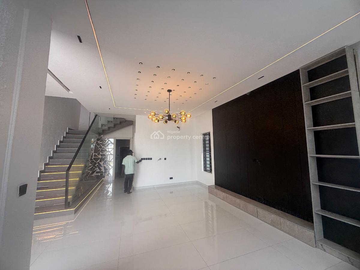 Brand New 4 Bedroom Fulky Detached Duplex with Bq for Distress, Lekki Palm City/captain Court Estate, Ajah, Lagos, Detached Duplex for Sale