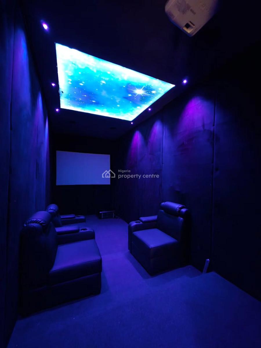 5bedroom Duplex with Swimming Pool and Cinema, Chevron, Lekki, Lagos, Detached Duplex for Sale