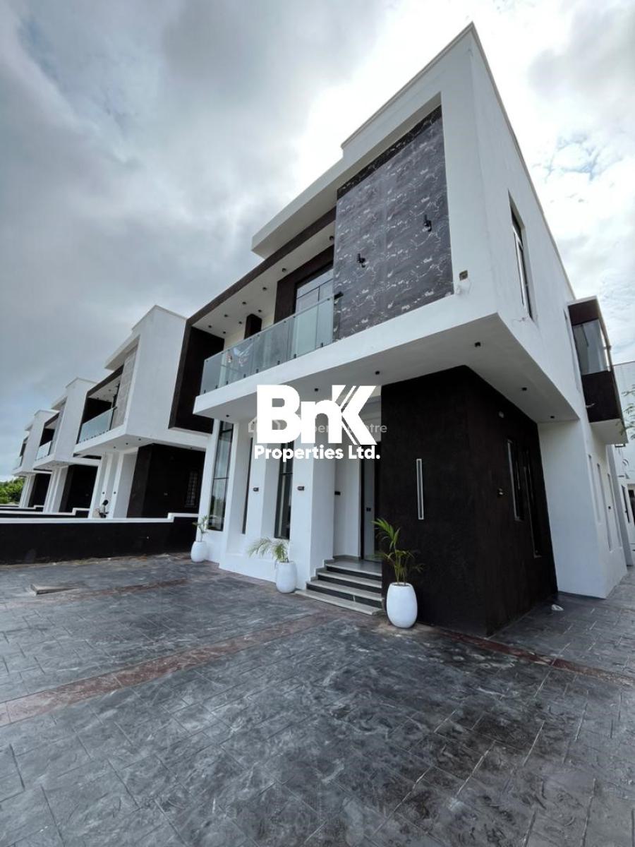 Brand New 5-bedroom Detached House with 1 Room Bq, Ikota, Lekki, Lagos, Detached Duplex for Sale