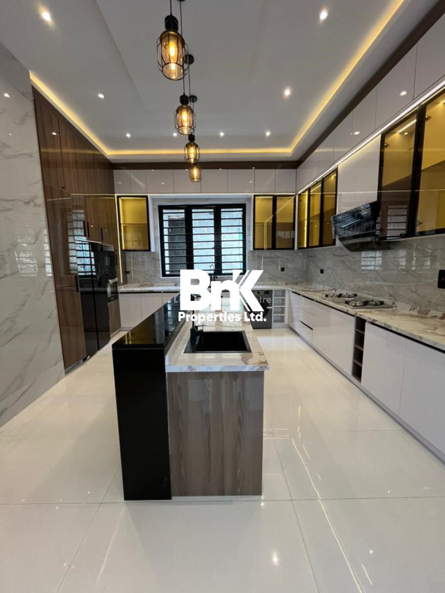 Brand New 5-bedroom Detached House with 1 Room Bq, Ikota, Lekki, Lagos, Detached Duplex for Sale