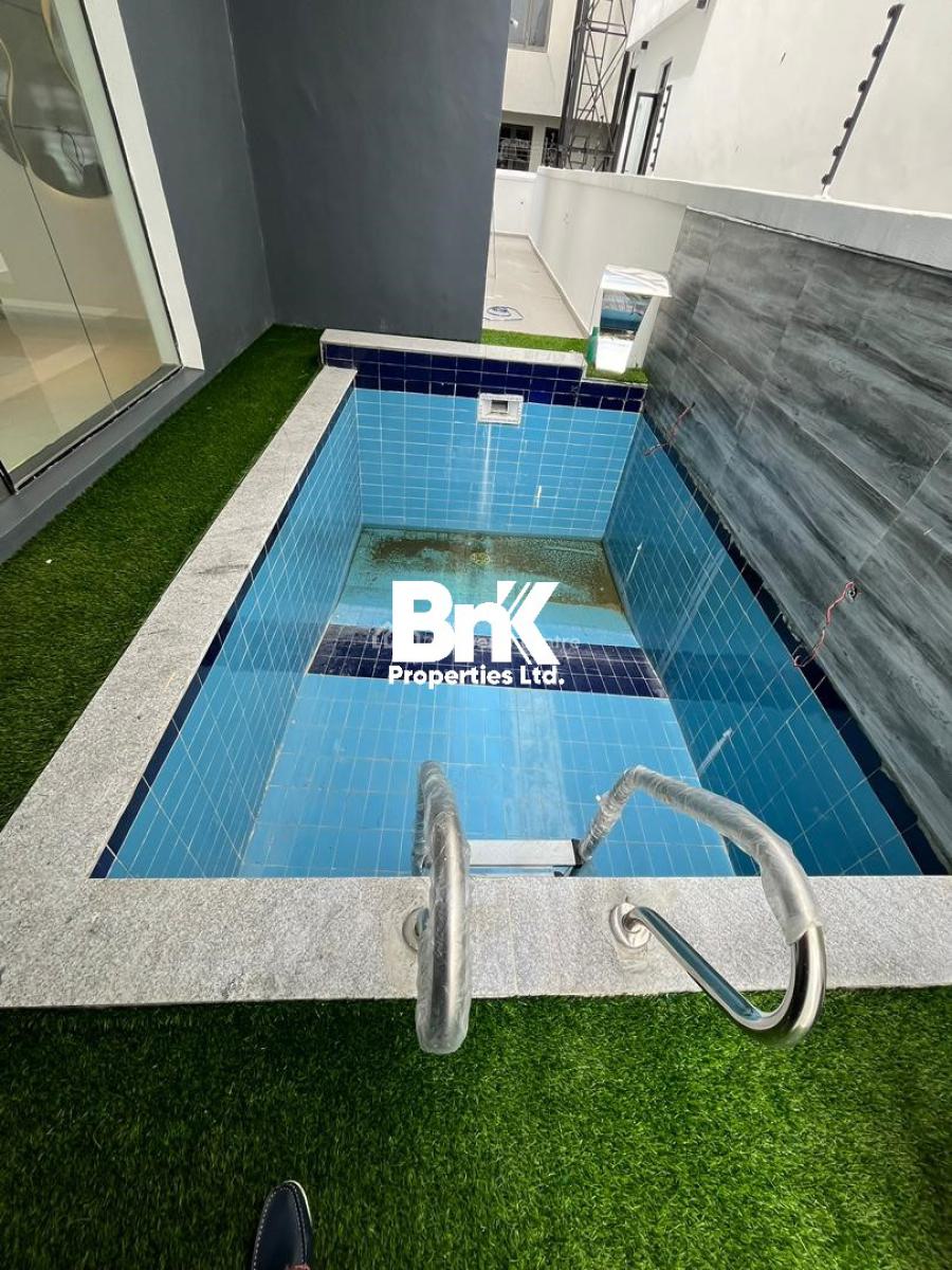 Brand New 5-bedroom Detached House with 1 Room Bq, Ikota, Lekki, Lagos, Detached Duplex for Sale