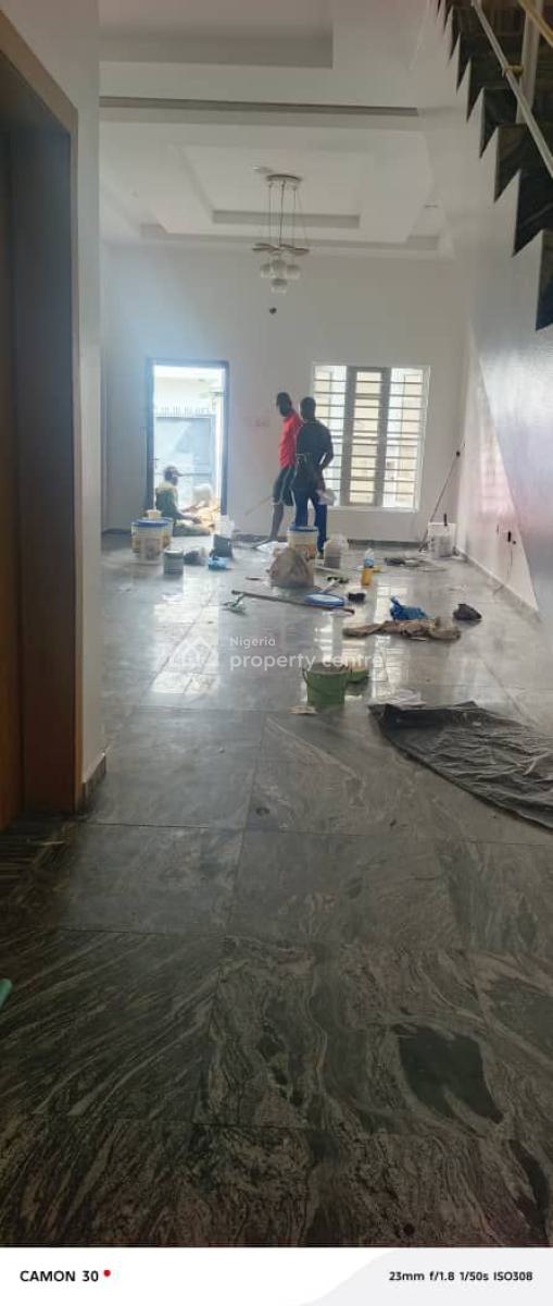 a Contemporary 4bedroom Semi Detached Duplex with Bq, Highly Secured  and Controlled at Agungi Lekki Lagos, Lekki, Lagos, Semi-detached Duplex for Rent