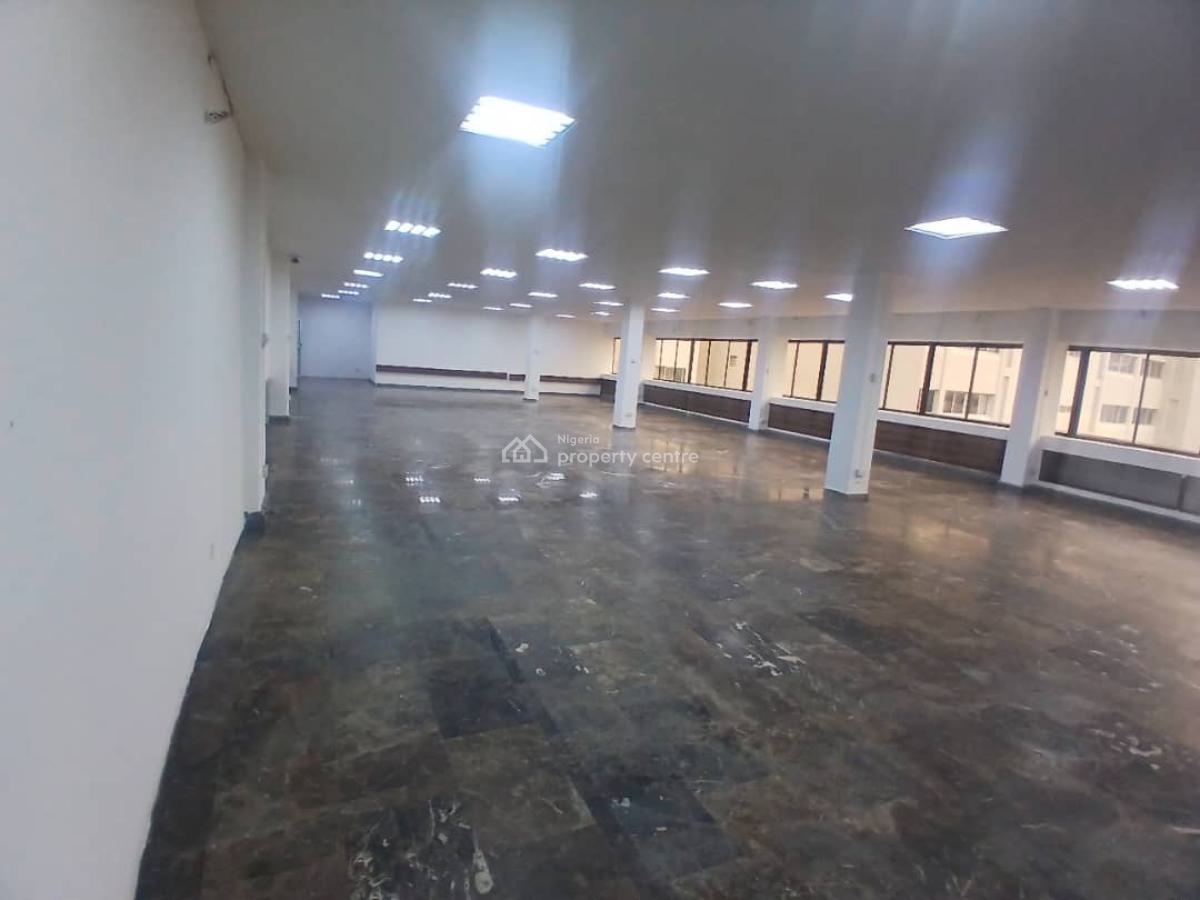 282sqm Open Plan Office Space on The 5th Floor, Off Adeola Hopewell Street, Victoria Island (vi), Lagos, Office Space for Rent