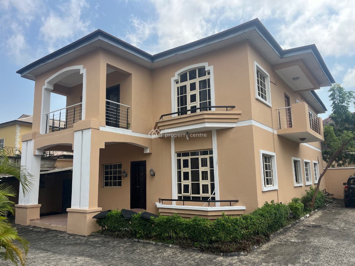 Newly Renovated 4 Bedrooms Detached House with a Room Bq, 25 Off Aderemi Street, Lekki Phase 1, Lekki, Lagos, House for Rent