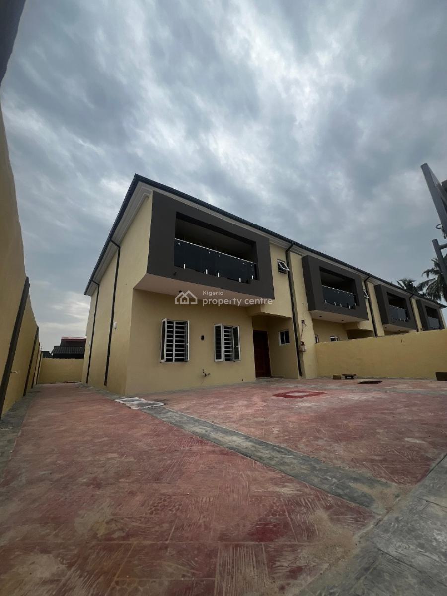 Newly Built 4 Bedroom Terrace Duplex, Akowonjo, Alimosho, Lagos, Terraced Duplex for Sale