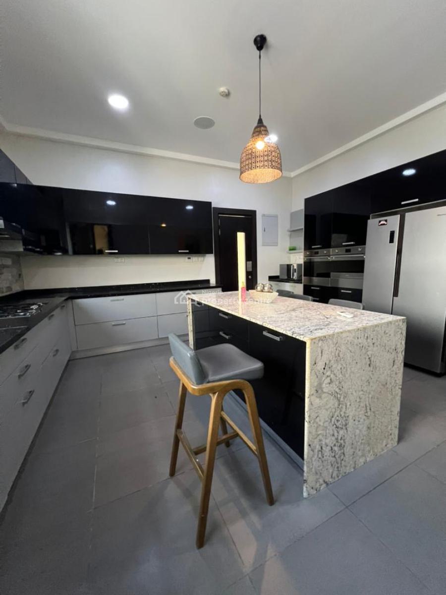 Fully Serviced 4 Bedroom Luxury Maisonette  with Bq, Banana Island, Ikoyi, Lagos, House for Rent