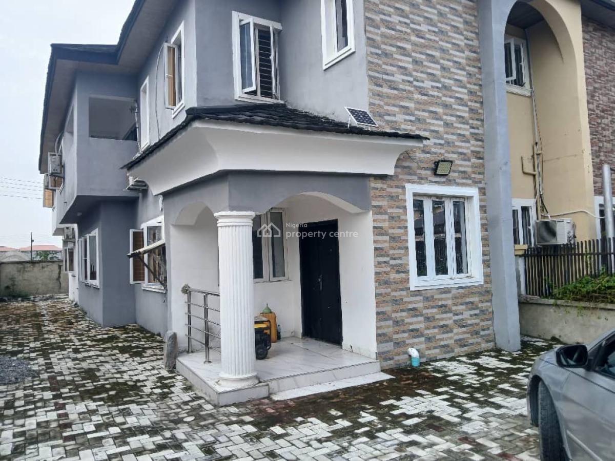 4 Bedroom Semi Detached House with 1 Room Boys Quarters, Diamond Estate, Sangotedo, Ajah, Lagos, Semi-detached Duplex for Sale