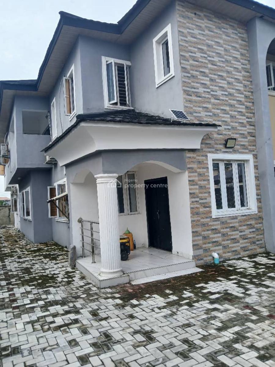 4 Bedroom Semi Detached House with 1 Room Boys Quarters, Diamond Estate, Sangotedo, Ajah, Lagos, Semi-detached Duplex for Sale