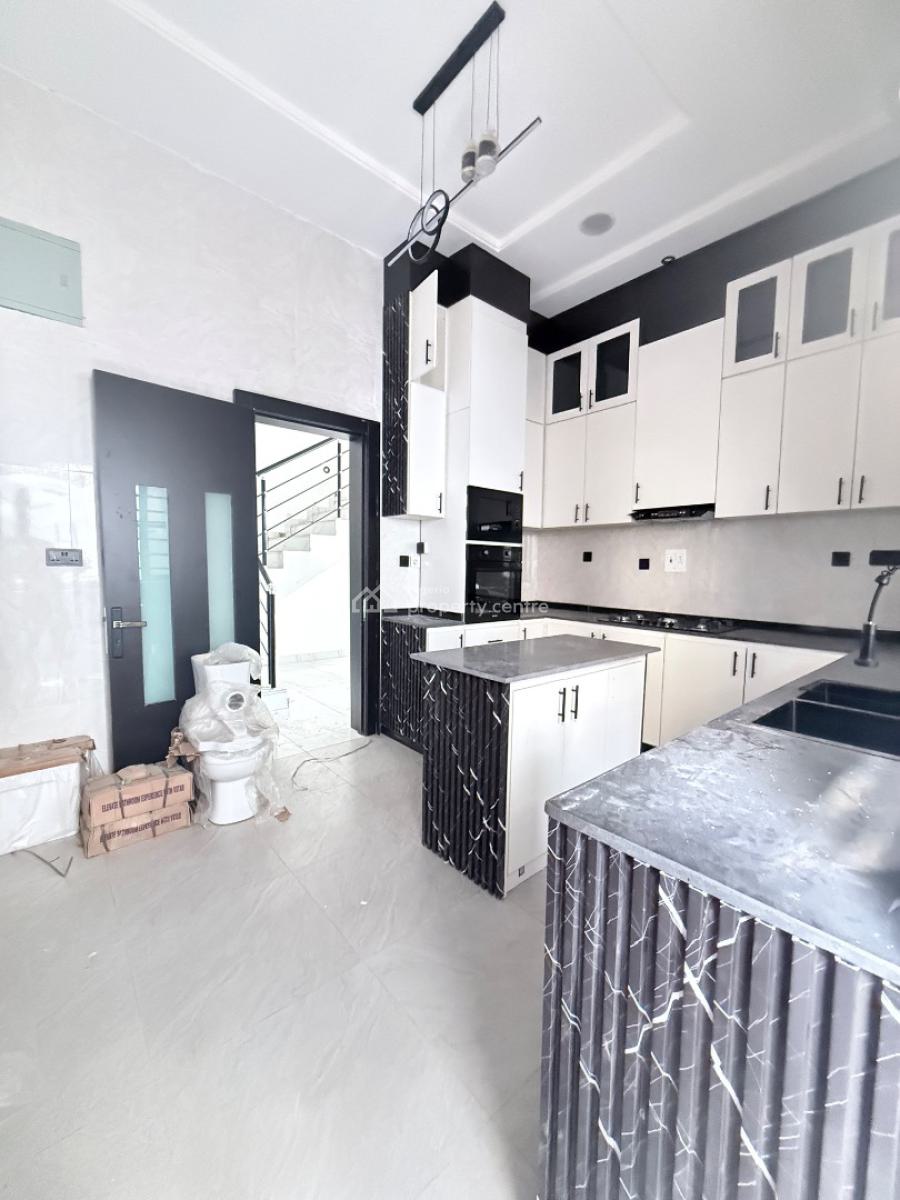 Contemporary 4 Bed Fully Detached Duplex with Bq, Sangotedo, Ajah, Lagos, Detached Duplex for Sale