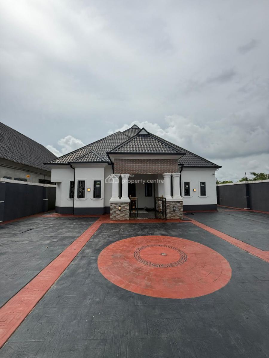 Brand New 3 Bedroom Detached Bungalow Wt 1 Shop, Nddc Road, Army Range, Eneka, Port Harcourt, Rivers, Detached Bungalow for Sale