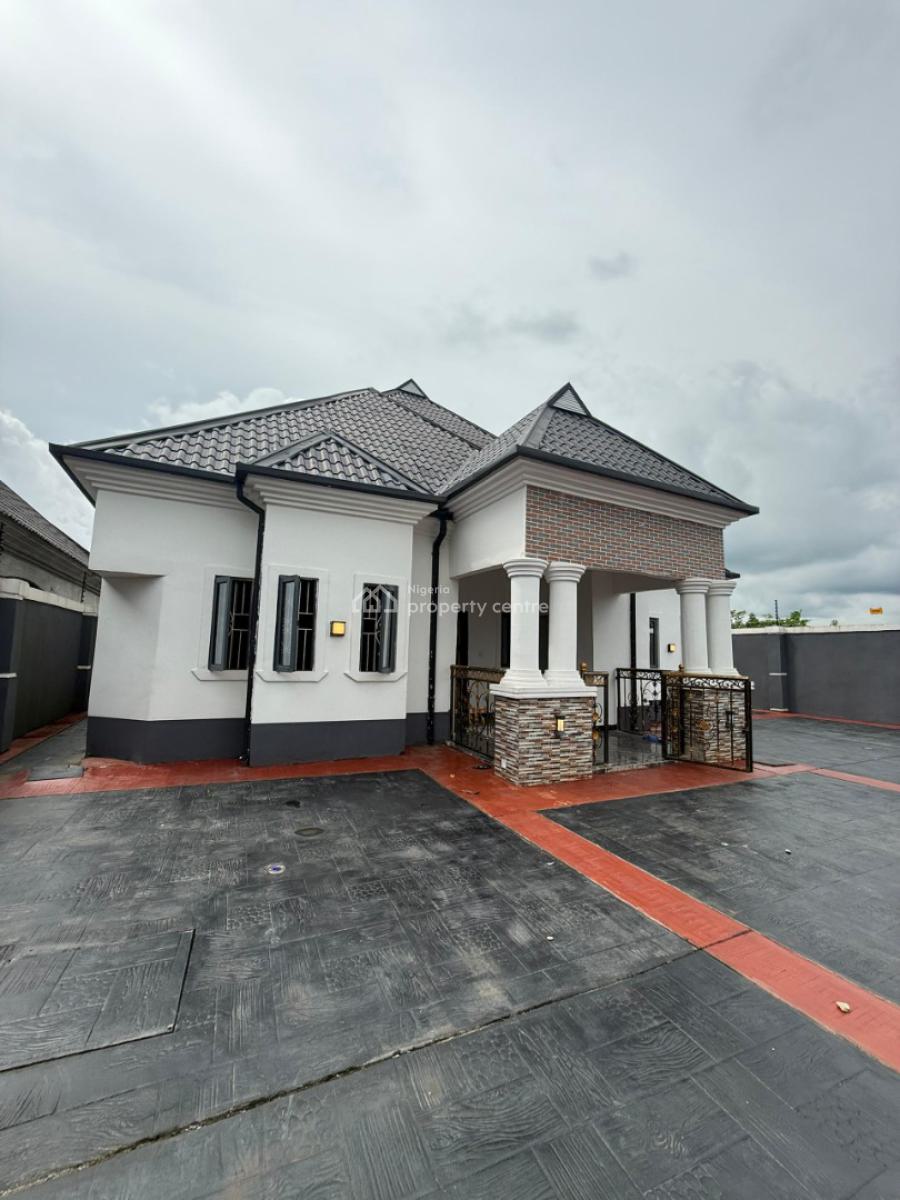 Brand New 3 Bedroom Detached Bungalow Wt 1 Shop, Nddc Road, Army Range, Eneka, Port Harcourt, Rivers, Detached Bungalow for Sale
