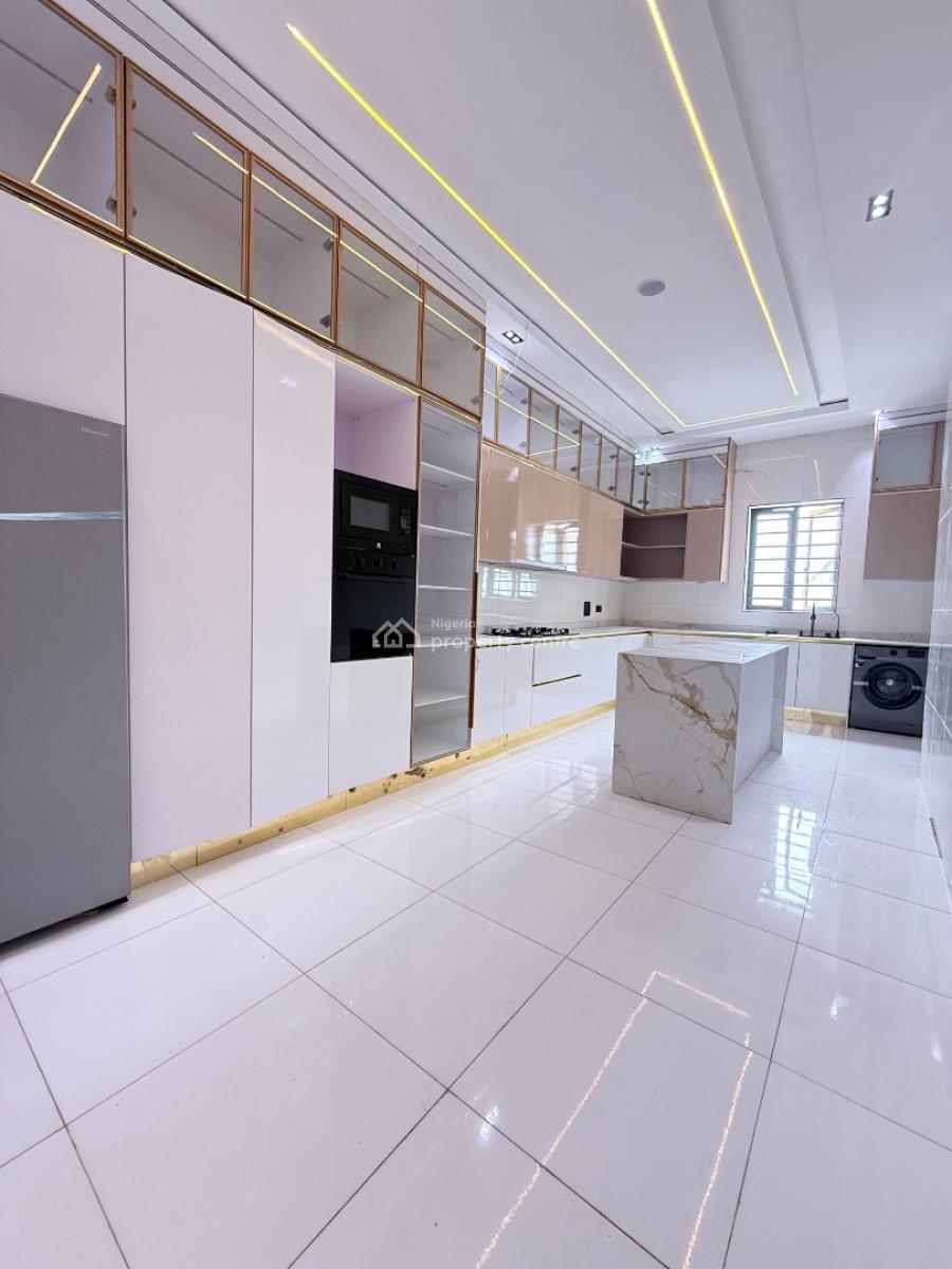 Stunning 5 Bedroom Fully Detached Duplex with Pool & Bq, Ikota, Lekki, Lagos, Detached Duplex for Sale